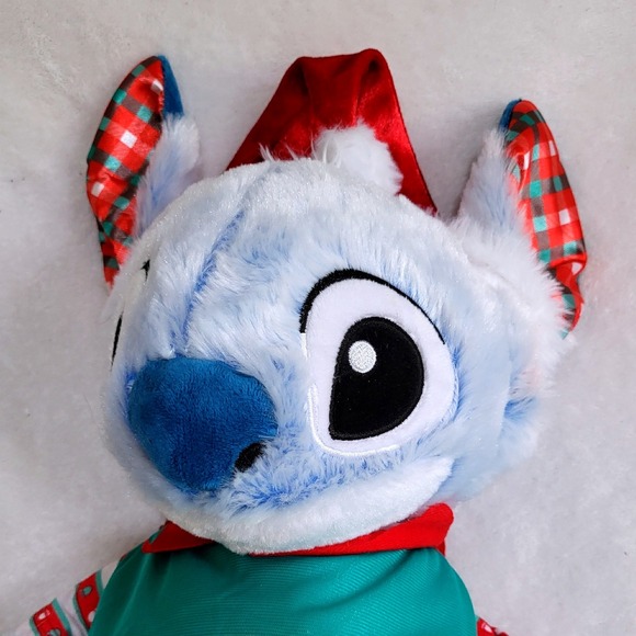 Build A Bear Disney Stitch Elf Plush Christmas Happy Stitchmas Stuffed Toy Lilo - Picture 5 of 6